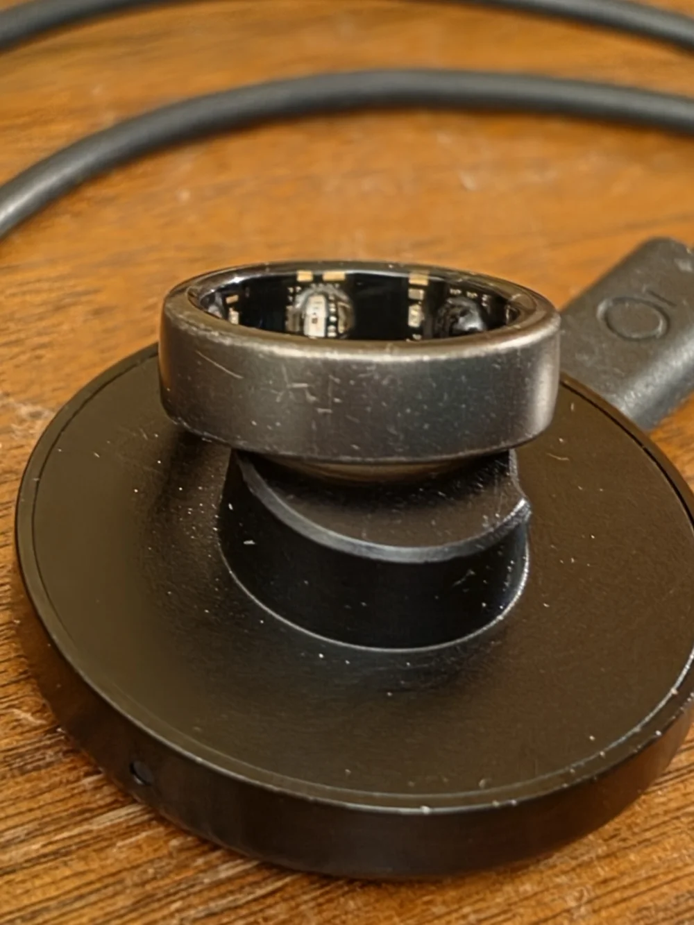 Oura Black Unisex Ring with Matte Finish Gen 3.. Size 11
